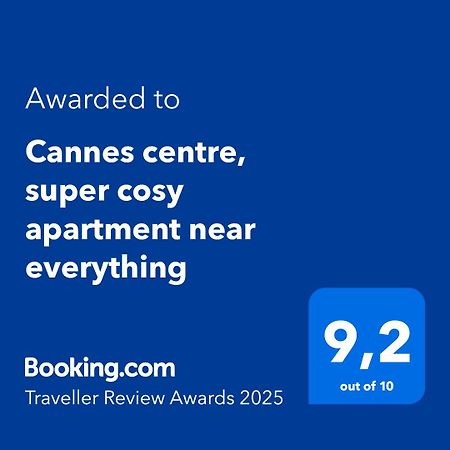 Cannes Centre, Super Cosy Apartment Near Everything ภายนอก รูปภาพ